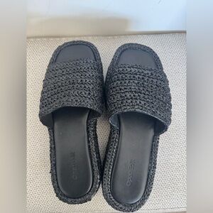 Open Edit Gisela Platform Slide Sandals